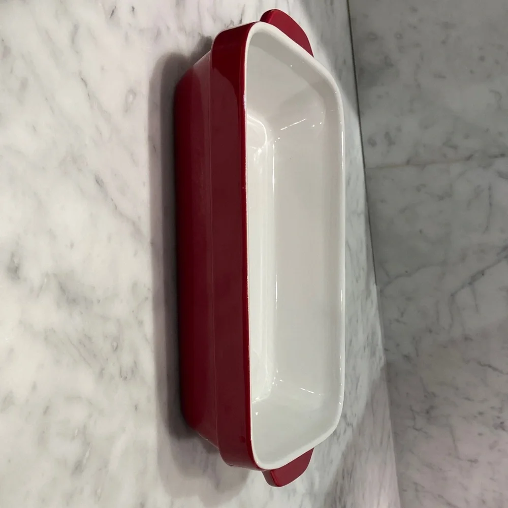 Kitchenaid 9”x 6”Red Ceramic Baking Dish - Picture 9 of 9